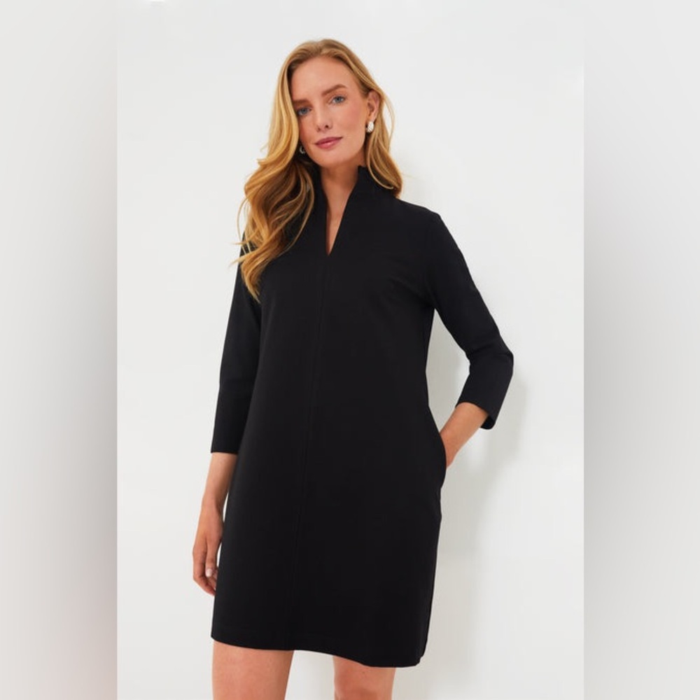 Tuckernuck Black Long Sleeve Dress